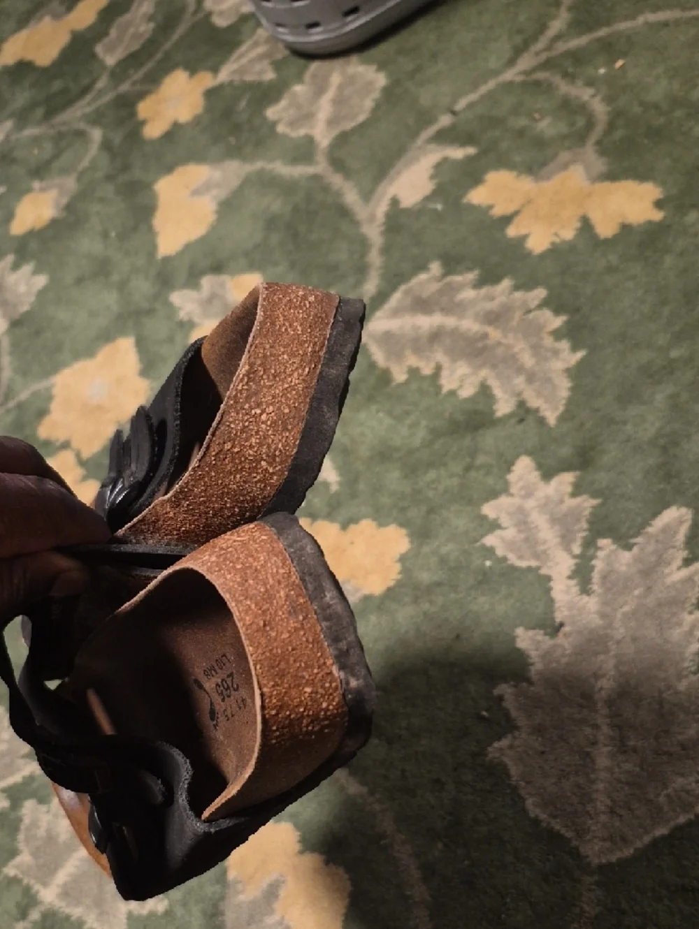 Birkenstock Black Triple-Buckle Sandals